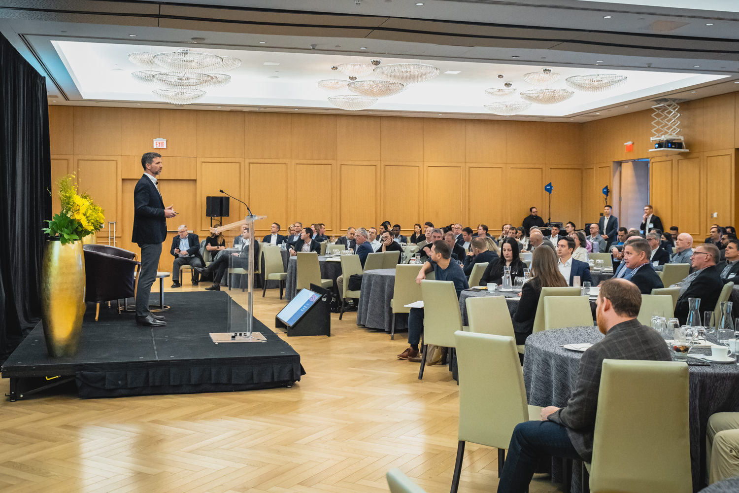 Keynote speaker at Overbay conference