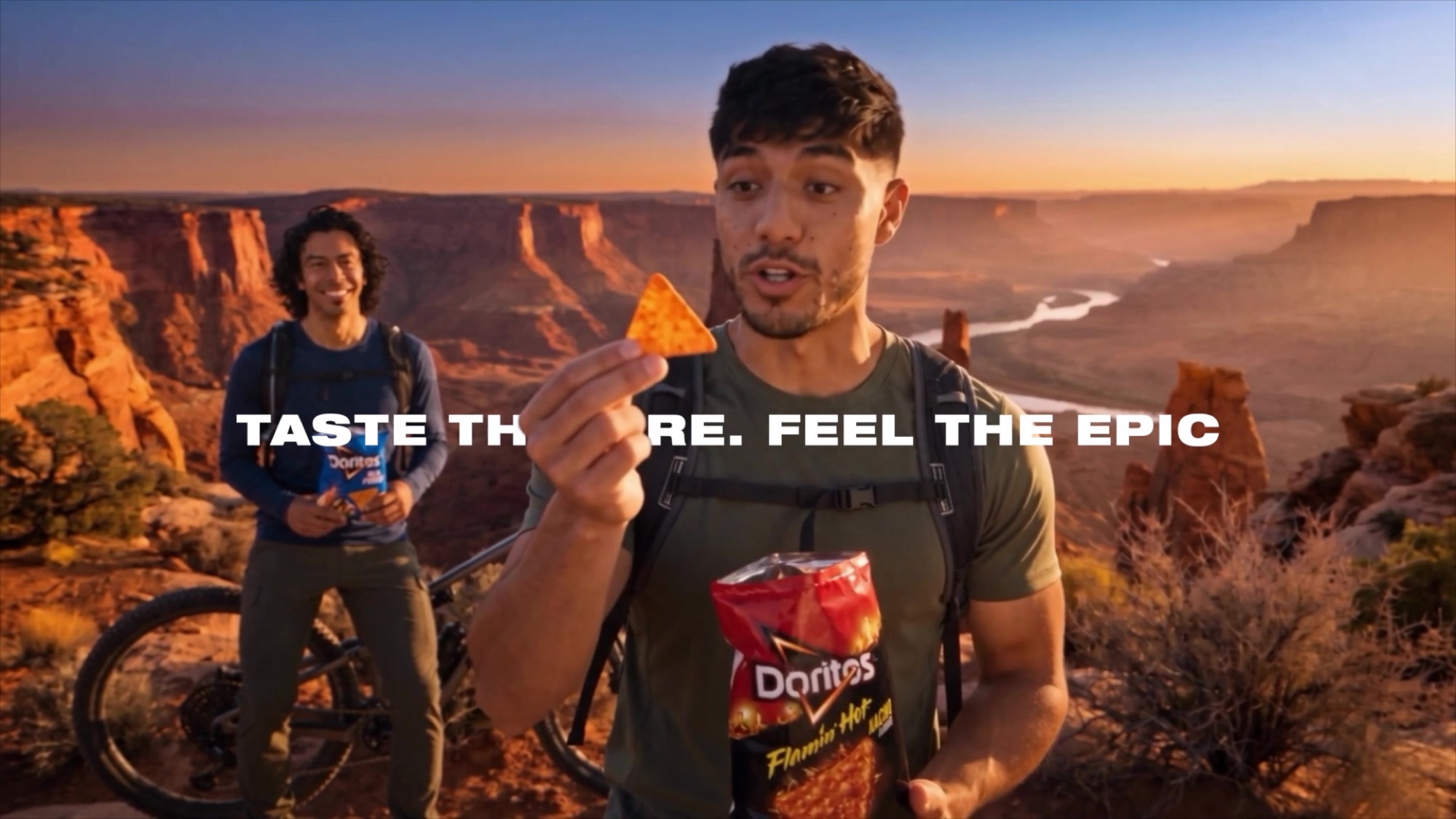 LEYENDAS final campaign frame Grand Canyon reveal with tagline